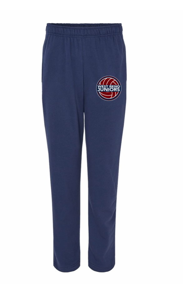Open Bottom Unisex Sweatpants
