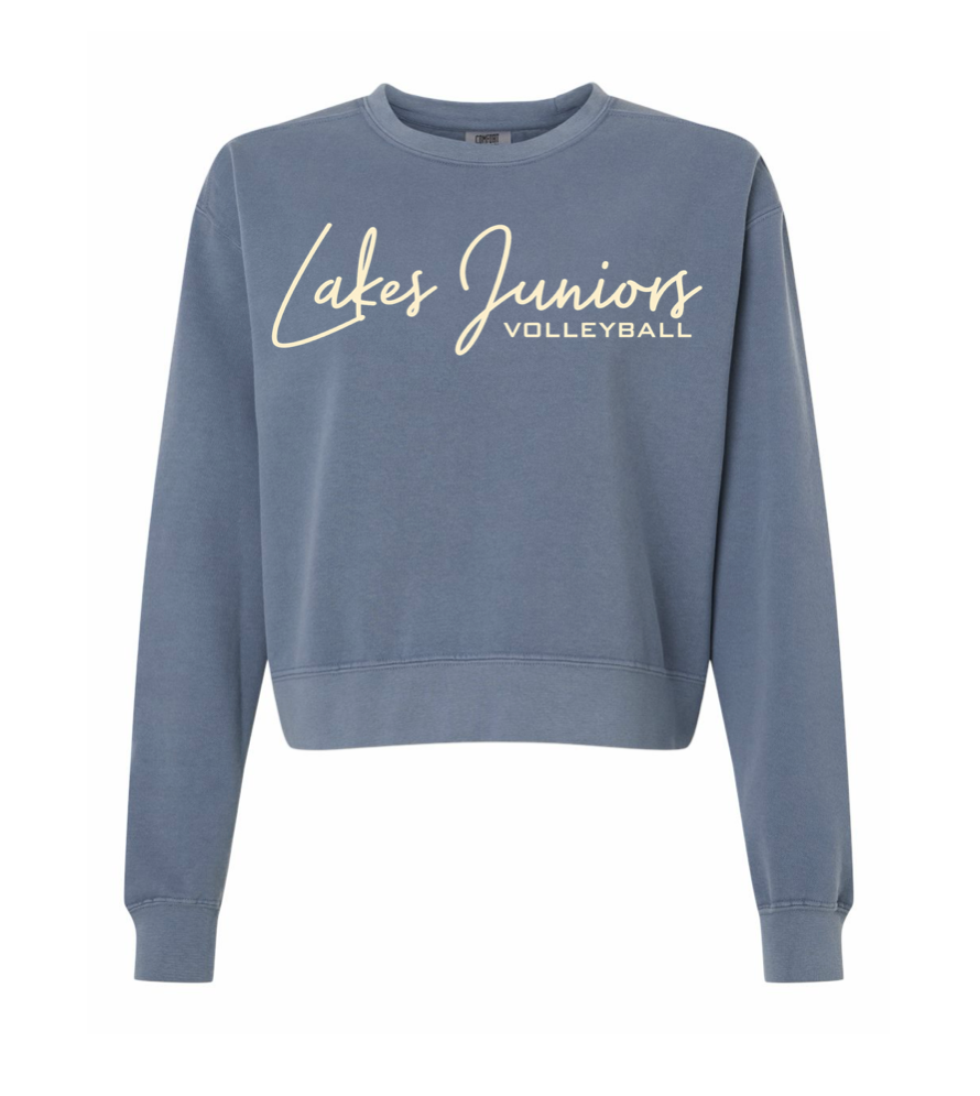 Women's Garment Dyed Mid length Crew